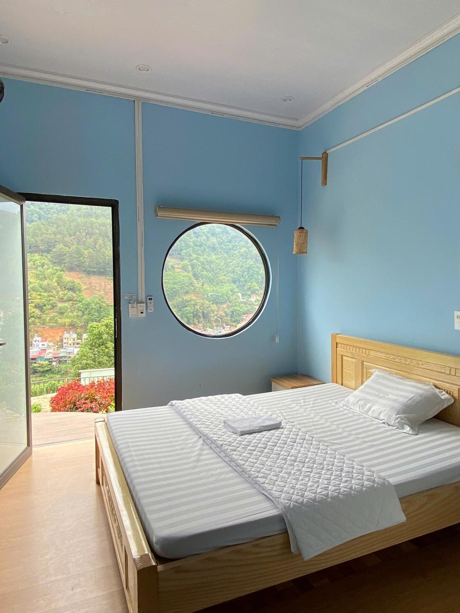 Nha Tren Doi - Windy Hill Hotel Mu Cang Chai Eksteriør billede